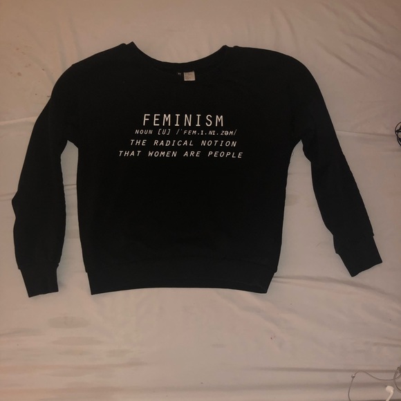 Feminism long sleeve top - Picture 3 of 3